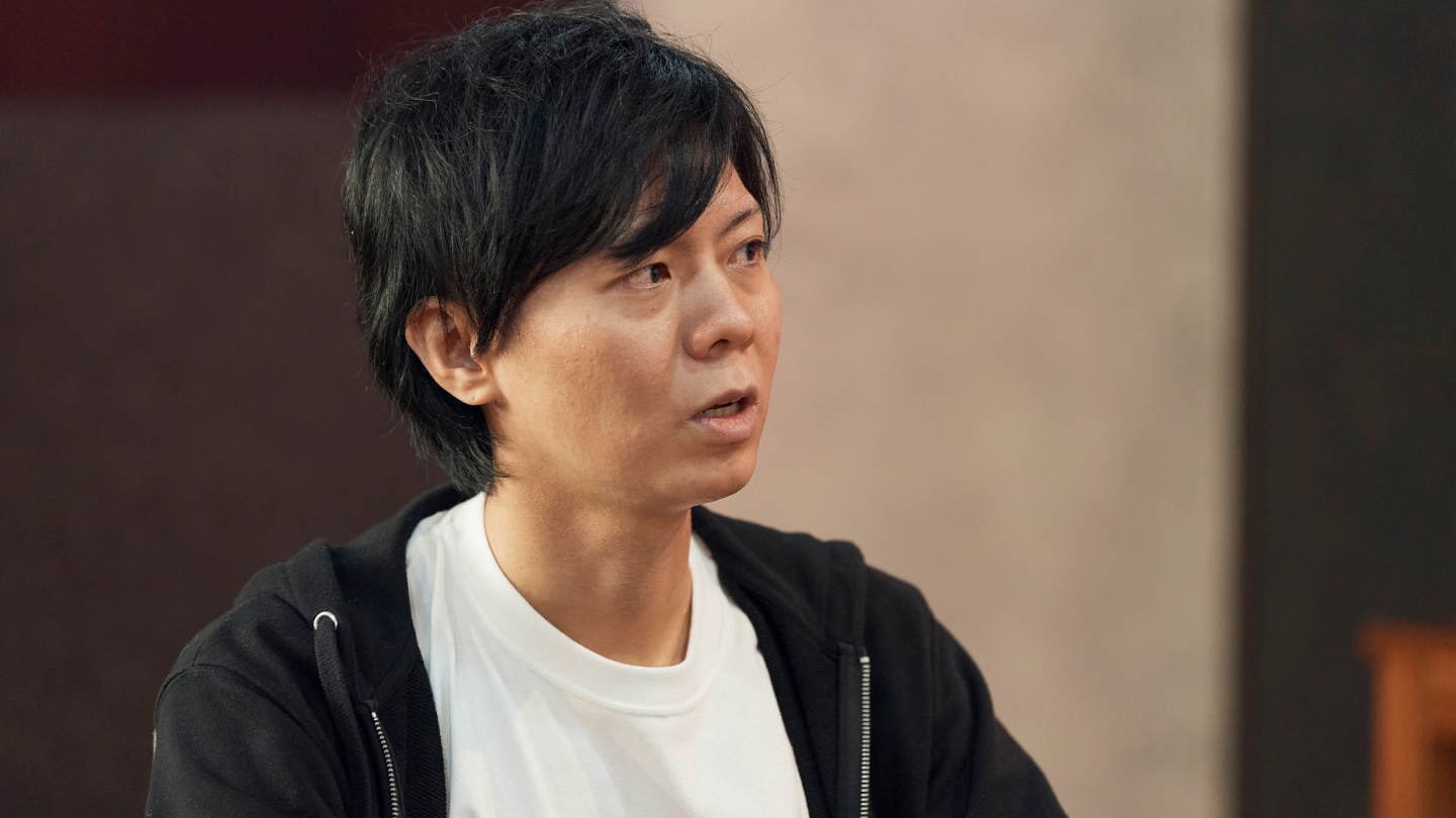 ライバー事務所YOUPACE スタッフ座談会風景　阿部伸弘