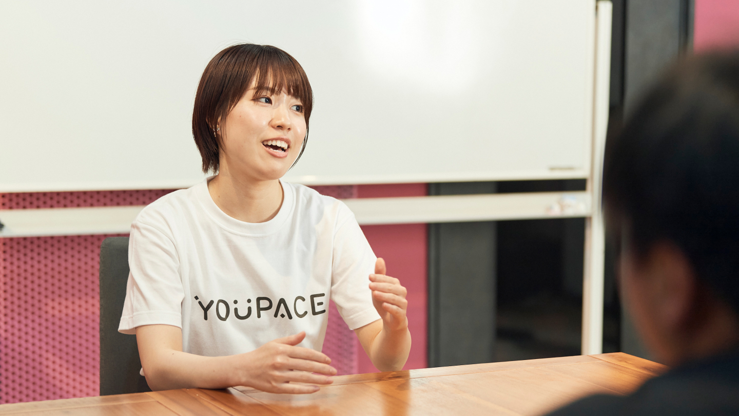 ライバー事務所YOUPACE スタッフ座談会風景　原