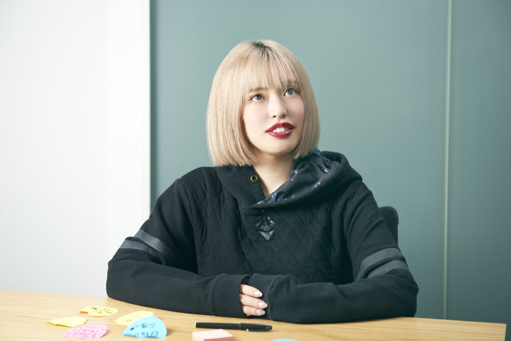 ライバー事務所YOUPACE でぃあちゃんインタビュー風景①